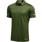 Ghassy Co. Erkek Dry Fit Hızlı Kuruma Nem Emici Teknik Performans Golf Polo Yaka Spor T-shirt HAKİ S