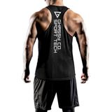 Ghassy Co. Erkek Dry Fit Y-Back Gym Fitness Sporcu Atleti GYM-101 - M - Mavi