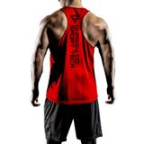 Ghassy Co. Erkek Dry Fit Y-Back Gym Fitness Sporcu Atleti GYM-101 - XL - Kırmızı