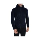 Ghassy Co. Erkek Kapşonlu Polar Ceket (152387624) lacivert