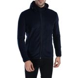 Ghassy Co. Erkek Kapşonlu Polar Ceket (152387624) siyah