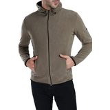 GHASSY CO. ERKEK KAPŞONLU POLAR CEKET AÇIK HAKİ M