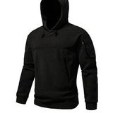 Ghassy Co. Erkek Military Sport Warm Outdoor Kapüşonlu Polar Ceket