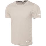 Ghassy Co. Erkek Nem Emici Hızlı Kuruma Atletik Teknik Performans Spor T-Shirt - Açık Grı - 2XL