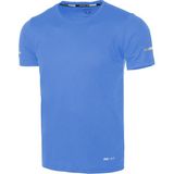 Ghassy Co. Erkek Nem Emici Hızlı Kuruma Atletik Teknik Performans Spor T-Shirt - Açık Mavi