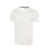 Ghassy Co. Erkek Nem Emici Hızlı Kuruma Atletik Teknik Performans Spor T-shirt - BEYAZ M