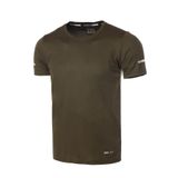 Ghassy Co. Erkek Nem Emici Hızlı Kuruma Atletik Teknik Performans Spor T-Shirt - M - Haki