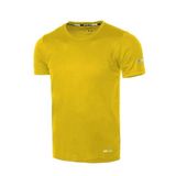 Ghassy Co. Erkek Nem Emici Hızlı Kuruma Atletik Teknik Performans Spor T-shirt SARI XXL