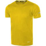 Ghassy Co. Erkek Nem Emici Hızlı Kuruma Atletik Teknik Performans Spor T-Shirt - Sarı