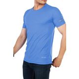 Ghassy Co. Erkek Nem Emici Hızlı Kuruma Atletik Teknik Performans T-Shirt - 3XL - Açık Mavi
