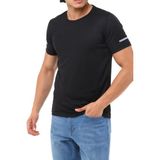 Ghassy Co. Erkek Nem Emici Hızlı Kuruma Atletik Teknik Performans T-Shirt - Siyah - 2XL