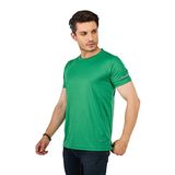 Ghassy Co. Erkek Nem Emici Hızlı Kuruma Atletik Teknik Performans T-shirt YEŞİL L