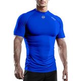 Ghassy Co. Erkek Premium Nefes Alabilen Hızlı Kuruma Koşu Fitness Reflektör Armalı Spor T-shirt SAKS S