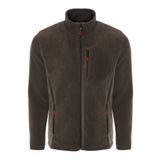 ghassy co. Erkek Pro Rüzgar Geçirmez 5 Cepli Outdoor Tam Fermuarlı Polar Ceket KOYU HAKİ 2, M