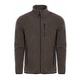 ghassy co. Erkek Pro Rüzgar Geçirmez 5 Cepli Outdoor Tam Fermuarlı Polar Ceket KOYU HAKİ, 2XL
