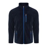 ghassy co. Erkek Pro Rüzgar Geçirmez 5 Cepli Outdoor Tam Fermuarlı Polar Ceket LACİVERT 2, XL