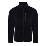 ghassy co. Erkek Pro Rüzgar Geçirmez 5 Cepli Outdoor Tam Fermuarlı Polar Ceket SİYAH, 2XL