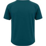 Ghassy Co. Erkek Reglan Oval Kesim Pamuk Yumuşak Dokulu Bisiklet Yaka T-Shirt - Nefti