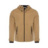Ghassy Co.Erkek Rüzgarlık/Yağmurluk Outdoor Omuz Detaylı Mevsimlik Füme Spor Ceket BEJ M