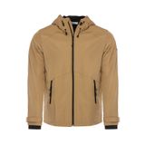 Ghassy Co.Erkek Rüzgarlık/Yağmurluk Outdoor Omuz Detaylı Mevsimlik Füme Spor Ceket BEJ XL
