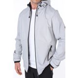 Ghassy Co.Erkek Rüzgarlık/Yağmurluk Outdoor Omuz Detaylı Mevsimlik Füme Spor Ceket GRİ L