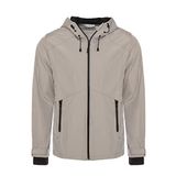 Ghassy Co.Erkek Rüzgarlık/Yağmurluk Outdoor Omuz Detaylı Mevsimlik Füme Spor Ceket GRİ XL