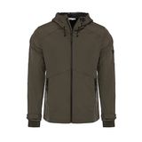 Ghassy Co.Erkek Rüzgarlık/Yağmurluk Outdoor Omuz Detaylı Mevsimlik Füme Spor Ceket HAKİ M