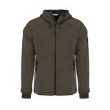 Ghassy Co.Erkek Rüzgarlık/Yağmurluk Outdoor Omuz Detaylı Mevsimlik Füme Spor Ceket HAKİ XL