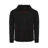 Ghassy Co.Erkek Rüzgarlık/Yağmurluk Outdoor Omuz Detaylı Mevsimlik Füme Spor Ceket SİYAH XL