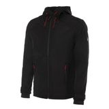 Ghassy Co.Erkek Rüzgarlık/Yağmurluk Outdoor Omuz Detaylı Mevsimlik Füme Spor Ceket SİYAH XXL