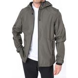 Ghassy Co. Erkek Rüzgarlık/Yağmurluk Outdoor Omuz Detaylı Mevsimlik Spor Ceket - Haki