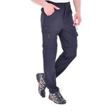 GHASSY CO. Erkek Tactical Hızlı Kuruma Kargo Cepli Pantolon Hafif Yürüyüş 7 Cepli Outdoor Pantolon