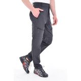 Ghassy Co. Erkek Tactical Nefes Alan 5 Cepli Yazlık Paraşüt Outdoor Yürüyüş Çalışma Pantolonu - Koyu Gri