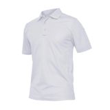 Ghassy Co. Erkek Taktik Polo Yaka Gömlek Hızlı Kuruma Nem Emici Performans Pique Jersey Golf T-shirt