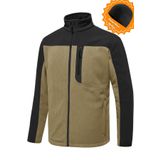GHASSY CO. Ghassy Co. Erkek Antipilling Thermal Garnili Tam Fermuarlı Polar Ceket