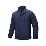 GHASSY CO. Ghassy Co. Erkek İçi Polarlı Dik Yaka Su ve Rüzgar Geçirmez Softshell Mont
