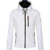 Ghassy Co. Ghassy Co.erkek Içi Polarlı Su ve Rüzgar Geçirmez Softshell Spor Mont - 010 - Beyaz - XL