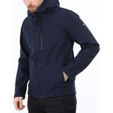 Ghassy Co. Ghassy Co.erkek Içi Polarlı Su ve Rüzgar Geçirmez Softshell Spor Mont - 432 Lacivert