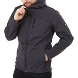 Ghassy Co. Ghassy Co.erkek Içi Polarlı Su ve Rüzgar Geçirmez Softshell Spor Mont - 905 Füme