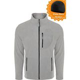 Ghassy Co. Ghassy Co.Erkek Pro Rüzgar Geçirmez 5 Cepli Outdoor Tam Fermuarlı Polar Ceket TMFR869866001 - 2XL - Açık Grı