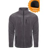 Ghassy Co. Ghassy Co.Erkek Pro Rüzgar Geçirmez 5 Cepli Outdoor Tam Fermuarlı Polar Ceket TMFR869866001 - Antrasit