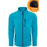 Ghassy Co. Ghassy Co.Erkek Pro Rüzgar Geçirmez 5 Cepli Outdoor Tam Fermuarlı Polar Ceket TMFR869866001 - Turkuaz