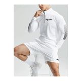 GHASSY CO. Ghassy Co. Erkek Running Hızlı Kuruma Nem Emici Teknik Performan Uzun Kollu T-shirt