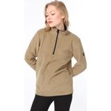 Ghassy Co. Ghassy Co Kadın Yarım Fermuarlı Sweatshirt - Bej
