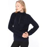 Ghassy Co. Ghassy Co Kadın Yarım Fermuarlı Sweatshirt - Lacivert