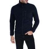 Ghassy Co. Ghassyco. Erkek Tam Fermuarlı Polar Ceket - Lacivert - 2XL