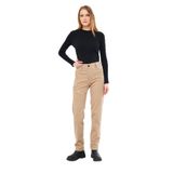 Ghassy Co. Kadın İçi Polarlı Tactical Outdoor Su Geçirmez Softshell Pantolon BEJ S