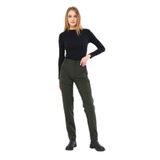 Ghassy Co. Kadın İçi Polarlı Tactical Outdoor Su Geçirmez Softshell Pantolon Haki XL