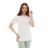 Ghassy Co. Kadın Nem Emici Hızlı Kuruma Atletik Teknik Performans Spor T-shirt BEYAZ XXL