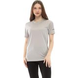Ghassy Co. Kadın Nem Emici Hızlı Kuruma Atletik Teknik Performans Spor T-Shirt - Gri - 2XL